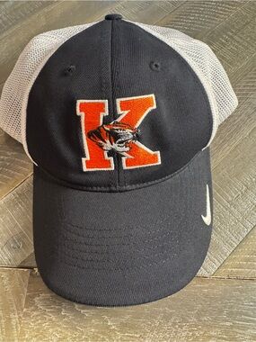 Nike Golf Dri-FIT Kalamazoo College Tigers Flexfit Mesh Hat M/L